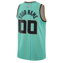 Maillot personnalisé Charlotte Hornets Mint City Edition