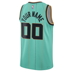 Maillot personnalisé Charlotte Hornets Mint City Edition
