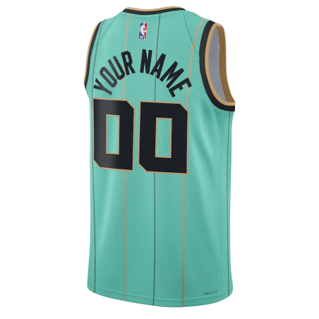 Maillot personnalisé Charlotte Hornets Mint City Edition