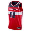 Maillot personnalisé avec icône rouge des Washington Wizards