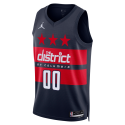 Maillot personnalisé avec déclaration bleue des Washington Wizards
