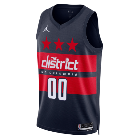 Maillot personnalisé avec déclaration bleue des Washington Wizards