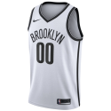 Maillot personnalisé de l'association blanche des Brooklyn Nets