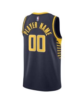 Maillot personnalisé icône de la marine des Indiana Pacers
