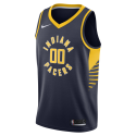 Maillot personnalisé icône de la marine des Indiana Pacers