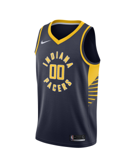 Maillot personnalisé icône de la marine des Indiana Pacers