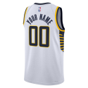 Maillot personnalisé de l'association blanche des Indiana Pacers