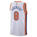 Maillot OG Anunoby #8 New York Knicks White City Edition