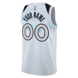 Maillot personnalisé Minnesota Timberwolves White City Edition