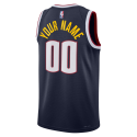 Maillot personnalisé avec icône de la marine des Denver Nuggets