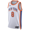Maillot OG Anunoby #8 New York Knicks White City Edition