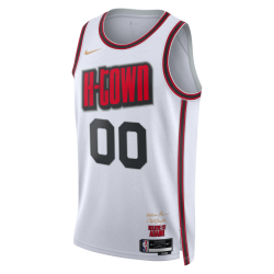 Maillot personnalisé Houston Rockets White City Edition