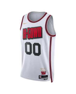 Maillot personnalisé Houston Rockets White City Edition