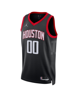 Maillot de déclaration noir personnalisé des Houston Rockets