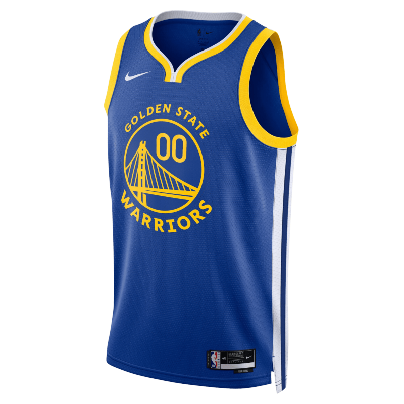 Maillot personnalisé Golden State Warriors Royal Blue Icon personnalisé
