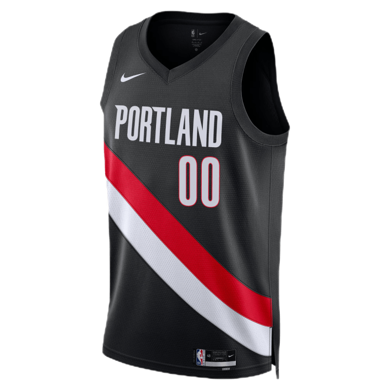 Maillot personnalisé Portland Trail Blazers Icon noir