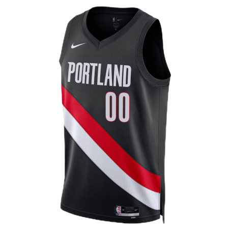 Maillot personnalisé Portland Trail Blazers Icon noir