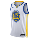 Maillot personnalisé de l'association blanche des Golden State Warriors