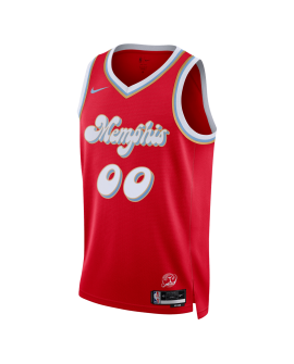 Maillot personnalisé Memphis Grizzlies Red City Edition
