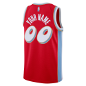 Maillot personnalisé Memphis Grizzlies Red City Edition