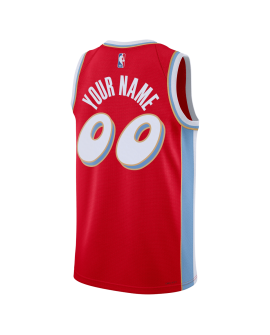 Maillot personnalisé Memphis Grizzlies Red City Edition