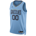 Maillot de déclaration bleu clair personnalisé Memphis Grizzlies