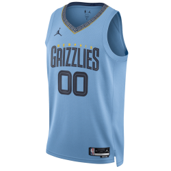 Maillot de déclaration bleu clair personnalisé Memphis Grizzlies
