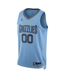 Maillot de déclaration bleu clair personnalisé Memphis Grizzlies