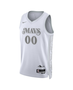 Maillot personnalisé Dallas Mavericks White City Edition