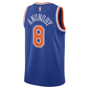 Maillot OG Anunoby #8 New York Knicks Icône Bleue