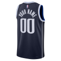 Maillot personnalisé avec déclaration de la marine des Dallas Mavericks
