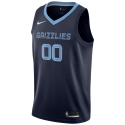 Maillot personnalisé Memphis Grizzlies Navy Icon