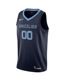 Maillot personnalisé Memphis Grizzlies Navy Icon