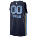 Maillot personnalisé Memphis Grizzlies Navy Icon