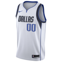 Maillot personnalisé Dallas Mavericks White Association personnalisé