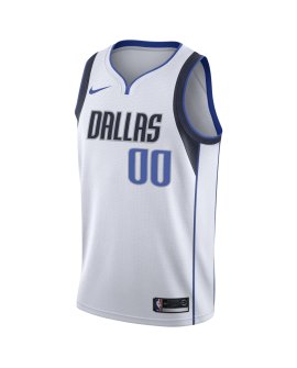 Maillot personnalisé Dallas Mavericks White Association personnalisé