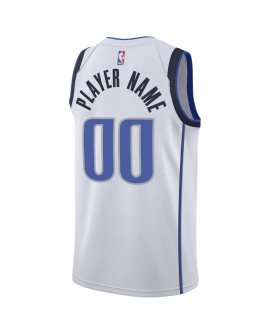 Maillot personnalisé Dallas Mavericks White Association personnalisé