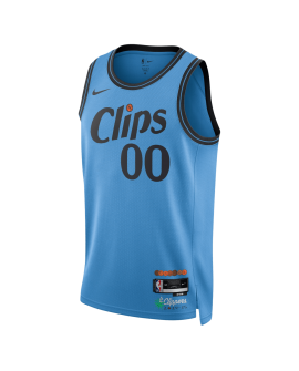 Maillot personnalisé LA Clippers bleu clair City Edition