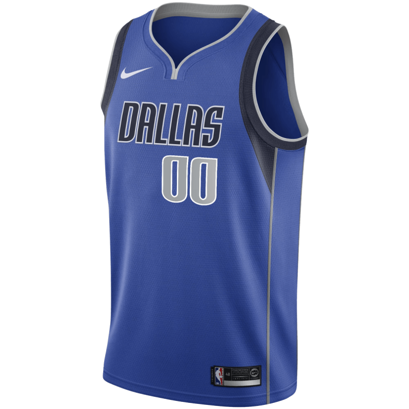 Maillot personnalisé Dallas Mavericks Blue Icon personnalisé