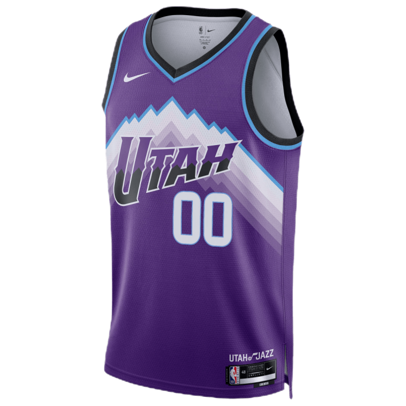 Maillot personnalisé Utah Jazz Purple Icon