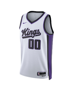Maillot personnalisé de l'association blanche des Sacramento Kings