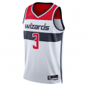 Maillot Swingman Nike blanc unisexe Trae Young des Washington Wizards - Édition Association