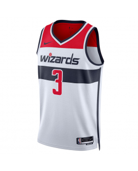 Maillot Swingman Nike blanc unisexe Trae Young des Washington Wizards - Édition Association