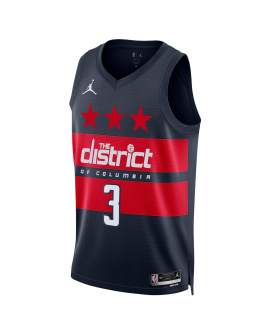 Maillot Swingman unisexe Washington Wizards Trae Young Jordan Brand bleu marine - Édition Statement