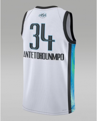 Giannis Antetokounmpo 2026 NBA All-Star Jeu Maillot Nike Dri-FIT NBA Swingman pour Homme