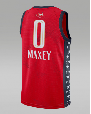 Tyrese Maxey NBA All-Star Jeu 2026 Maillot Nike Dri-FIT NBA Swingman pour Homme