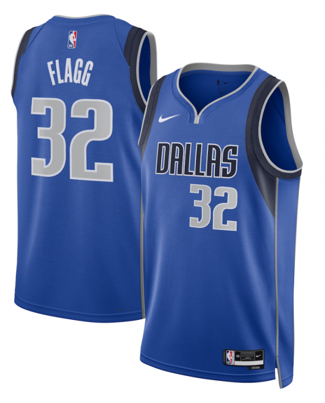 Maillot Swingman unisexe Dallas Mavericks Cooper Flagg Nike bleu 2025 NBA Draft First Round Pick - Édition Icon