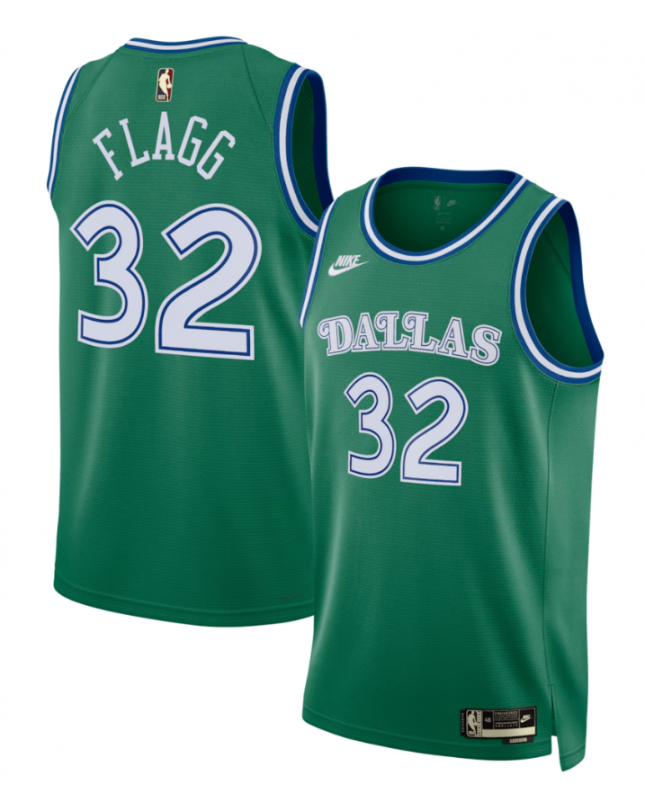 Maillot Swingman Nike vert Cooper Flagg des Dallas Mavericks unisexe - Édition classique
