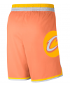 Short Swingman Nike Orange 2025/26 City Edition Remix Dri-FIT pour homme des Cleveland Cavaliers