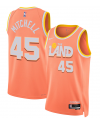 Maillot Swingman Nike orange 2025/26 unisexe Cleveland Cavaliers Donovan Mitchell - Édition City